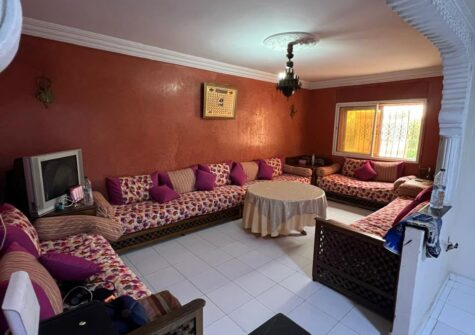 Appartement vide 3 chambres à l&rsquo;Hivernage (en face de la gare de Marrakech)