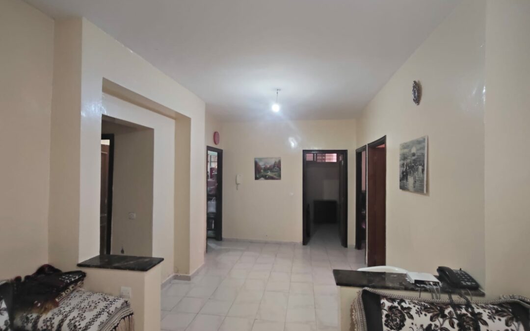 *Appartement vide 3 chambres en résidence à Saada