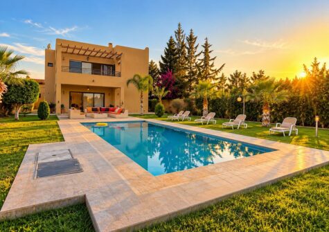 Villa de luxe 6 chambres à route de Fès (km15)